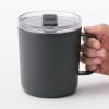 「無印良品 目盛り付き 保温保冷 蓋付きマグカップ 黒 400mL 良品計画」の商品サムネイル画像7枚目