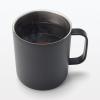 「無印良品 目盛り付き 保温保冷 蓋付きマグカップ 黒 400mL 良品計画」の商品サムネイル画像9枚目