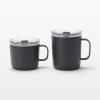 「無印良品 目盛り付き 保温保冷 蓋付きマグカップ 黒 400mL 良品計画」の商品サムネイル画像10枚目