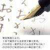 「セーラー万年筆 ふでDEまんねん 万年筆 細字〜太字 パールブラウン軸 12-0150-080 1本」の商品サムネイル画像3枚目