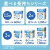 「トイレットペーパー シングル 1.5倍巻き 8ロール スコッティフラワーパック 1パック(1パック8ロール入)日本製紙クレシア」の商品サムネイル画像7枚目