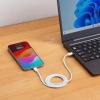 「サンワサプライ USB Type-Cシリコンメッシュケーブル(PD60W・1m・ホワイト) KU-CCP60SM10W 1本」の商品サムネイル画像9枚目