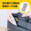 「ナカバヤシ 折りたたみノートPCスタンド　超コンパクト　ブラック NSー05BK 1個」の商品サムネイル画像10枚目