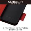 「【アウトレット】エレコム かんたんスマホ3/レザーケース/手帳型/UltraSlim/薄型/磁石付き/ブラック PM-K222PLFUBK 1個」の商品サムネイル画像3枚目