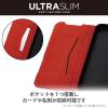 「【アウトレット】エレコム かんたんスマホ3/レザーケース/手帳型/UltraSlim/薄型/磁石付き/ブラック PM-K222PLFUBK 1個」の商品サムネイル画像4枚目