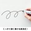 「アスクル　ホワイトボードマーカーくっきり　中字丸芯 黒 直液カートリッジ式  AS-WBKMM-01 1箱（10本入） オリジナル」の商品サムネイル画像3枚目