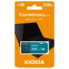 「KIOXIA(キオクシア) 256GB USBメモリ キャップ式 USB3.2 KUC-3A256GL ライトブルー 旧東芝メモリ」の商品サムネイル画像2枚目