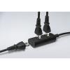 「朝日電器 延長コード 電源タップ 2ピン 3個口/3m 雷ガード ほこり防止シャッター WBT-N3030SB(BK) 1個」の商品サムネイル画像4枚目
