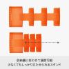 「吉川国工業所 スライドできる！冷凍庫スタンド（ボックス×1ヶ・仕切り×3枚）　Ｇｙ ＳＴＫー01 1セット」の商品サムネイル画像3枚目