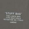 「スタッフランチバッグ ダークグレー LAKOLE/ラコレ」の商品サムネイル画像7枚目
