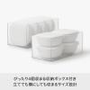 「吉川国工業所 蒸気であたためる冷凍ごはん容器4個組（収納ボックス付き）　Ｗ ＬＢＫーＳー02_Ｗ 1セット」の商品サムネイル画像3枚目