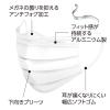 「メディコムジャパン メガネが曇りにくいマスク ふつう 個包装 JMK200614　プリーツ　サージカル アルミノーズピース　不織布　1箱(40枚入)」の商品サムネイル画像2枚目
