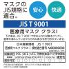 「メディコムジャパン メガネが曇りにくいマスク ふつう 個包装 JMK200614　プリーツ　サージカル アルミノーズピース　不織布　1箱(40枚入)」の商品サムネイル画像3枚目