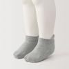 「無印良品 ベビー 足なり直角 スニーカーイン（３足組） ベビー１１〜１５ｃｍ オフ白・グレー・黒 良品計画」の商品サムネイル画像4枚目