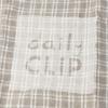 「daily CLIP リネンパッカブルバッグ チェック studio CLIP」の商品サムネイル画像2枚目