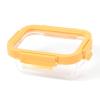 「スクエアガラス保存容器 370 イエロー studio CLIP」の商品サムネイル画像4枚目