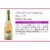 「フランス ペティアン・ド・リステル グレープ スパークリングワイン やや甘口 750ml 1本 サッポロ」の商品サムネイル画像2枚目