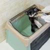 「ペットにやさしい ソフトワンサークル ライトブラウン 1個 ボンビアルコン 犬用 猫用」の商品サムネイル画像8枚目