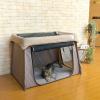 「ペットにやさしい ソフトワンサークル ライトブラウン 1個 ボンビアルコン 犬用 猫用」の商品サムネイル画像9枚目