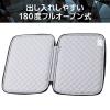 「エレコム パソコンケース 11インチ 衝撃吸収 コンパクト スリム 撥水加工 黒 ZSBーIBTHP11BK 1個」の商品サムネイル画像4枚目