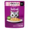 「カルカン（kalkan）4種のおいしさ まぐろ・かつお・さけ・えび風味 ゼリー仕立て 60g 12袋 キャットフード ウェット」の商品サムネイル画像2枚目