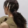 「パール×マーブルヘアピンセット2 オフ LAKOLE/ラコレ」の商品サムネイル画像2枚目