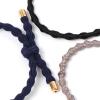 「【LAKOLE/ラコレ】 アソートラメヘアゴム3点セット ネイビー」の商品サムネイル画像2枚目
