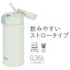 「サーモス ストローボトル 360ml ライトグリーン FKAー350 LTG 1個」の商品サムネイル画像2枚目