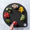 「貝印 まるいまな板 35cm ブラック 食洗機対応 000AP5335 1個」の商品サムネイル画像2枚目