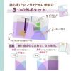 「プラス PASTY クリアファイル B5 20ポケット ブルーベリーパープル 98423 1セット(1冊×10)」の商品サムネイル画像3枚目