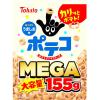 「MEGA大容量ポテコ うましお味 2袋 東ハト スナック菓子 おつまみ おやつ」の商品サムネイル画像2枚目