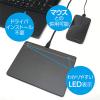 「ナカバヤシ 高精度USB接続タッチパッド　6インチサイズ TTPーUS03/BK 1個」の商品サムネイル画像6枚目