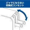 「ナカバヤシ PD対応　GaN ACアダプタ　ケーブル一体型　65W　1.5m　ブラック IPAーGC15AN/BK 1個」の商品サムネイル画像8枚目