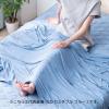 「【アウトレット】アイリスオーヤマ 冷感ケット シングル ブルー BBK-NS3-S 1枚」の商品サムネイル画像3枚目