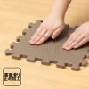 「すべりにくい抗菌ジョイントマット　ブラウン　30cm×30cm　1セット（36枚：9枚入×４） オリジナル」の商品サムネイル画像6枚目