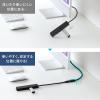 「サンワサプライ USB5Gbps TypeーC延長ケーブル（PD100W・0.5m） KUー5GCCP100EN05 1本」の商品サムネイル画像5枚目