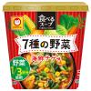 「食べるスープ 7種の野菜 海鮮チゲ味15ｇ 1セット（1個×12） 東洋水産」の商品サムネイル画像2枚目