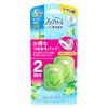 「ファブリーズ 消臭芳香剤 トイレ用 フルーティグリーンの香り 詰め替え 1セット（1パック（2個入）×3） P＆G」の商品サムネイル画像2枚目