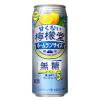 「【ワゴンセール】甘くない檸檬堂　無糖レモン　5％　500ml　1箱4本入（わけあり品）」の商品サムネイル画像2枚目