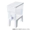 「コジット ドリンクサーバー 3L プラスチック製 スタンド付 ソソギーナ kari4969133919619 1個」の商品サムネイル画像2枚目