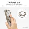 「MSソリューションズ MagSafe対応 スマホリング Ring Slim ライトブラック LN-SMRG08LBK 1個」の商品サムネイル画像5枚目