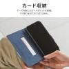 「MSソリューションズ iPhone 15 Pro 薄型・軽量PUレザー手帳ケース LN-IP23BSLNV 1個」の商品サムネイル画像2枚目