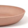 「木目ラウンドディッシュプレート(L) ブラウン 1セット（1枚×2） LAKOLE/ラコレ」の商品サムネイル画像7枚目