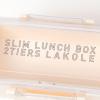 「ランチボックス（二段型） ホワイト LAKOLE/ラコレ」の商品サムネイル画像3枚目