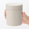 「無印良品 広口で洗いやすい 保温保冷 スープジャー ３００ｍＬ グレーベージュ 良品計画」の商品サムネイル画像5枚目