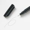 「無印良品 水性サインペン 細字 くろ 1セット（1本×2） 良品計画」の商品サムネイル画像3枚目