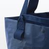 「無印良品 ポリプロピレンシートミニトートバッグ ネイビー 約幅４５×高さ２６×マチ幅１９ｃｍ 良品計画」の商品サムネイル画像5枚目