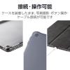 「iPad 10.2インチ 第9/8/7世代 ケース レザー 手帳型 2アングル ブラック TB-A19RWVBKN エレコム 1個」の商品サムネイル画像8枚目