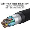 「HDMIケーブル Premium 4K2K(60P)対応 1.0m ブラック ECDH-HDP10SBK エレコム 1個」の商品サムネイル画像6枚目