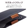 「タブレットケース カバー 汎用 7〜8.4インチ 手帳型 フリーアングル ブラック TB-08HPGFLBK エレコム 1個」の商品サムネイル画像7枚目